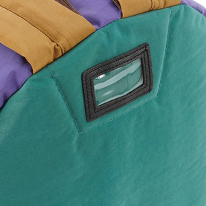 Ocean&Ground - Multi-Colored Block Backpack | Emerald Green