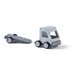 Kid's Concept - Wooden Shape Trash Truck
