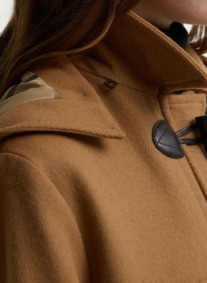 Barbour - Melody Wool Duffle Coat | Beige