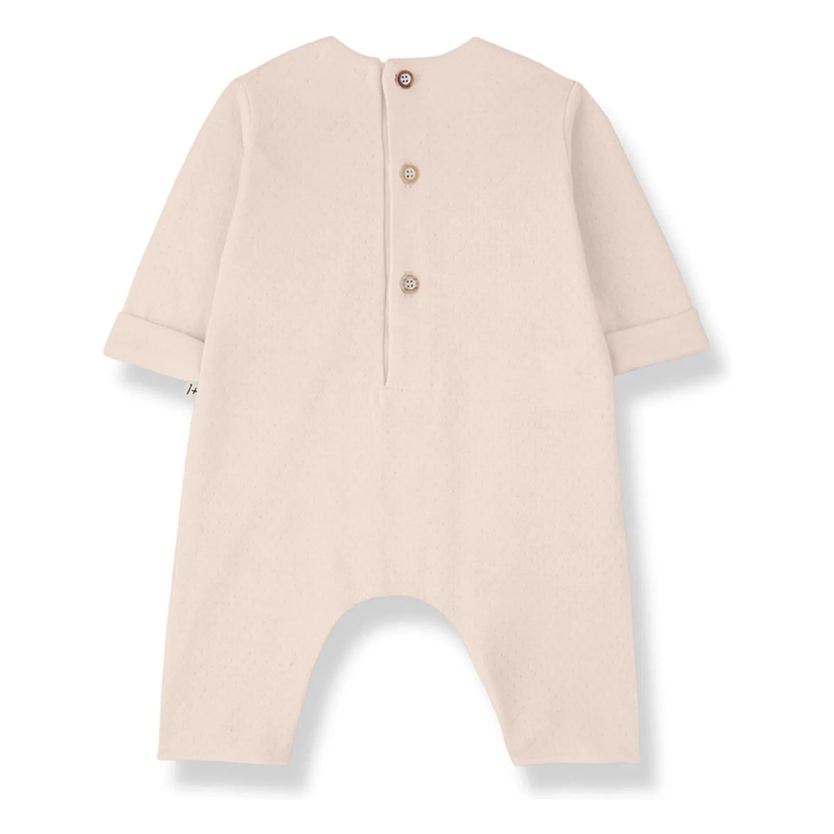 1+ in the family - Pointelle Margot Jumpsuit | Beige Pink