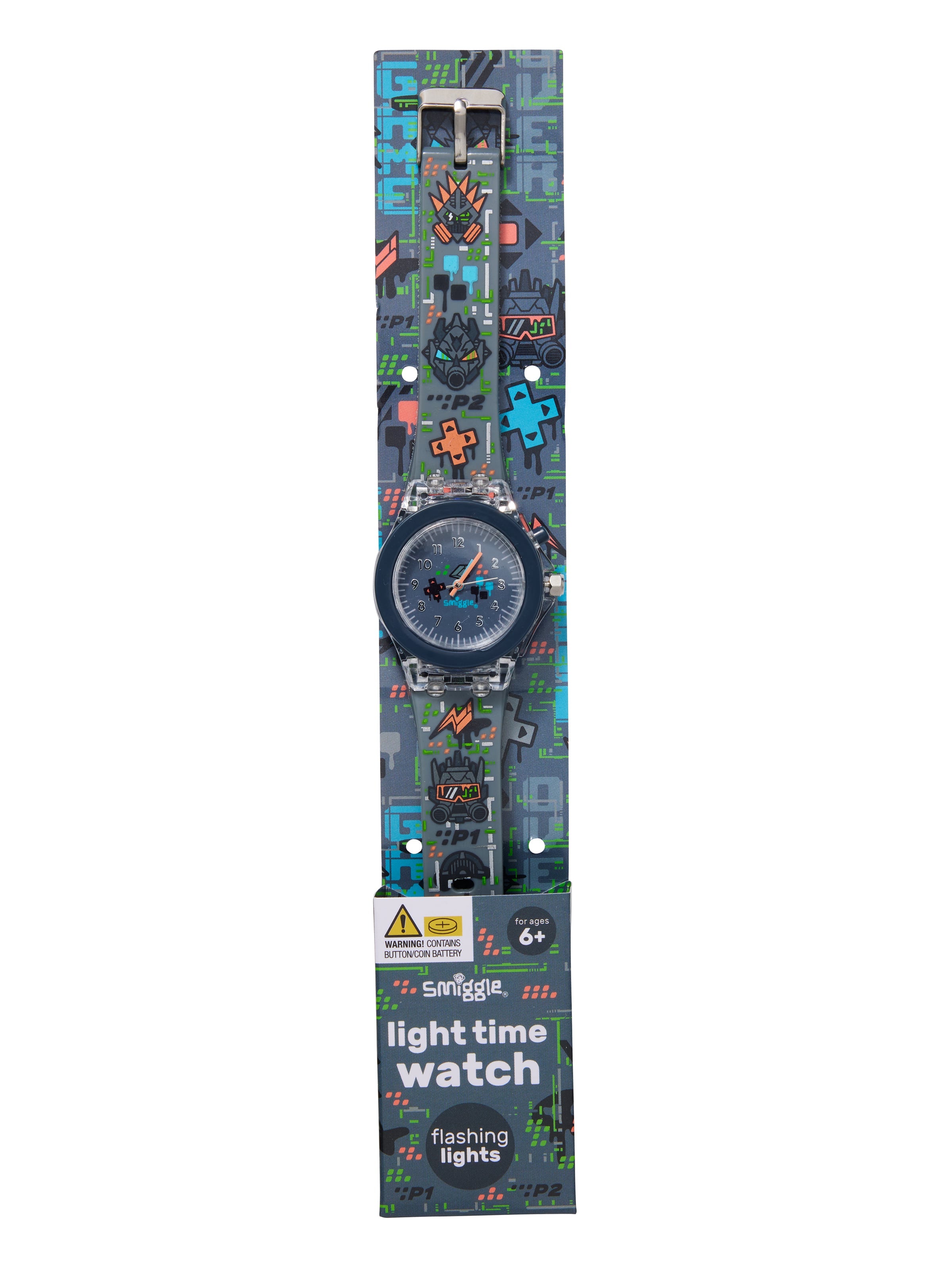 Smiggle - Trailblazer Light-Up Watch