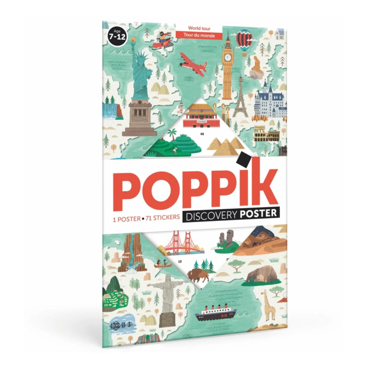 Poppik - World Tour Sticker Poster