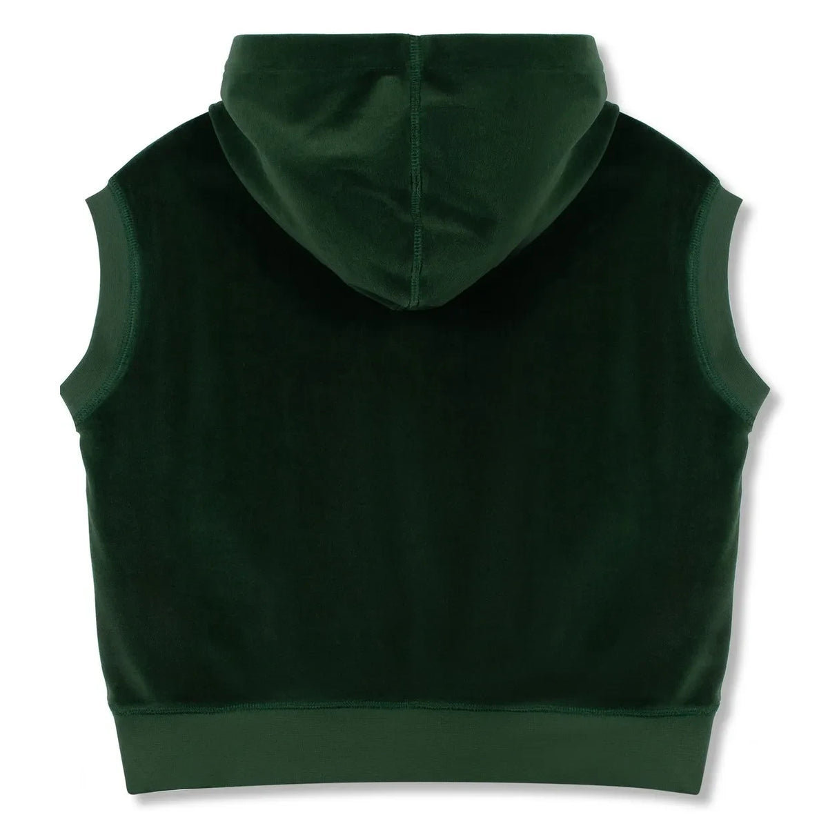 Wynken - Sleeveless Hooded Sweatshirt | Green