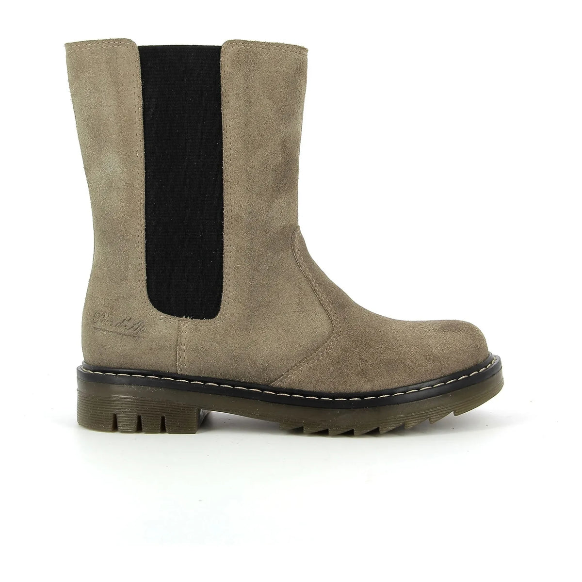Pom d'Api - Sid Mid Velours boots | Taupe brown