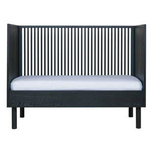 Quax - Hai No Ki Crib - 60 x 120 cm | Black