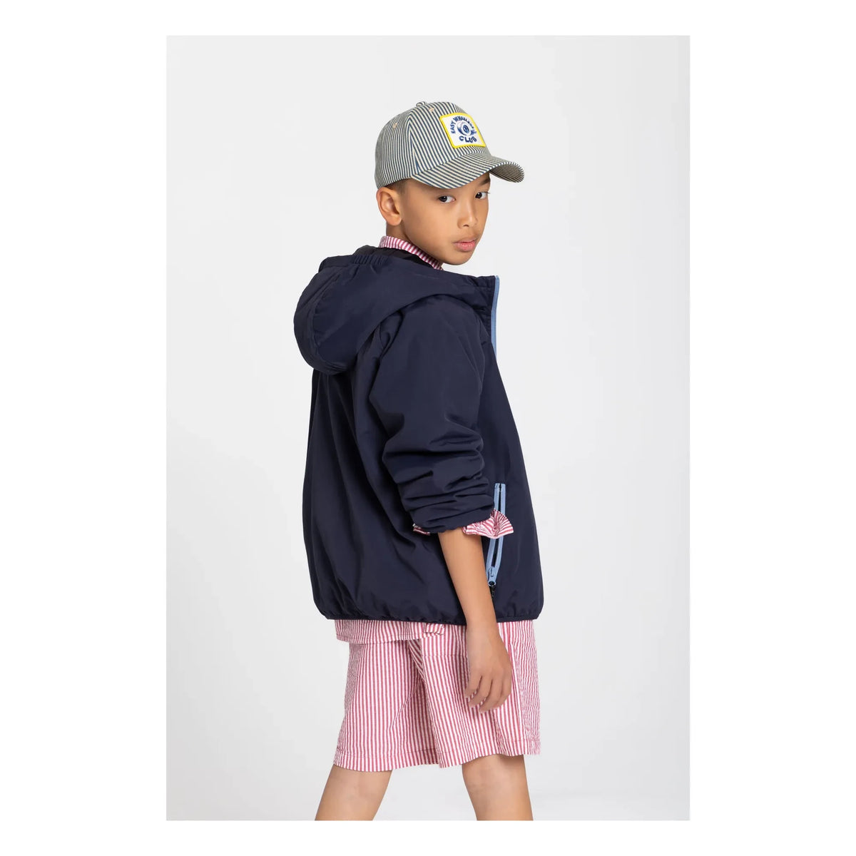 Smallable Kid - Hardy water-repellent jacket | Night blue