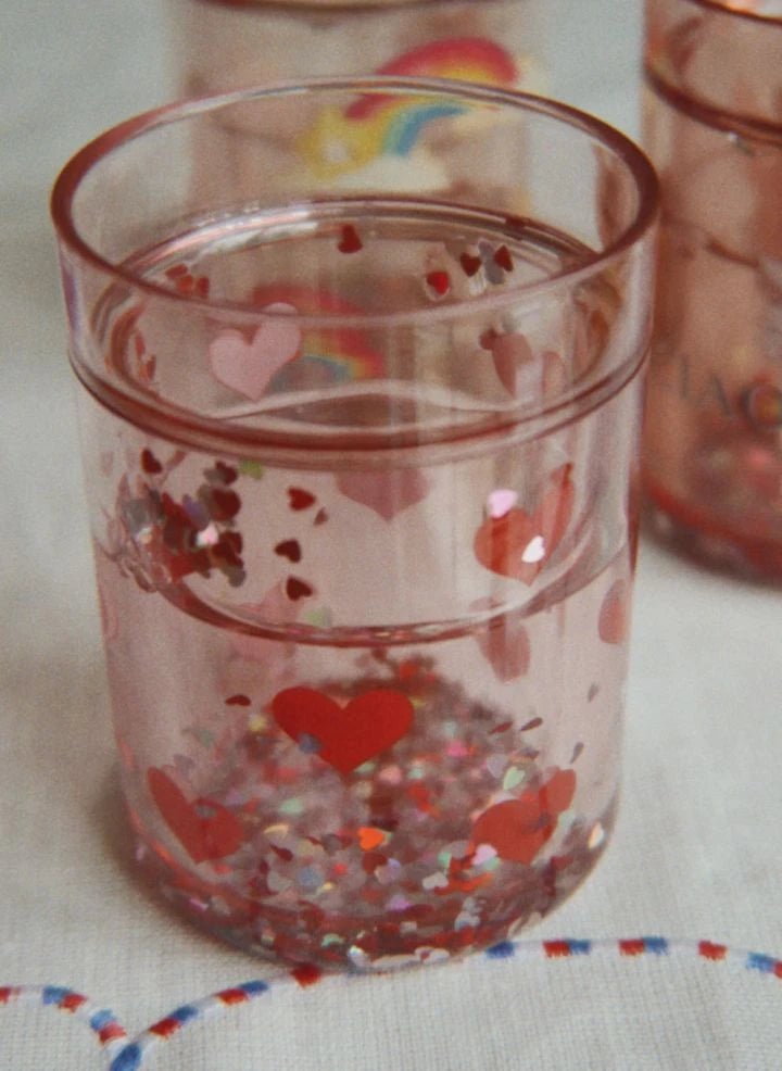 Konges Sløjd - Glitter Cups - Set of 4 | Blue
