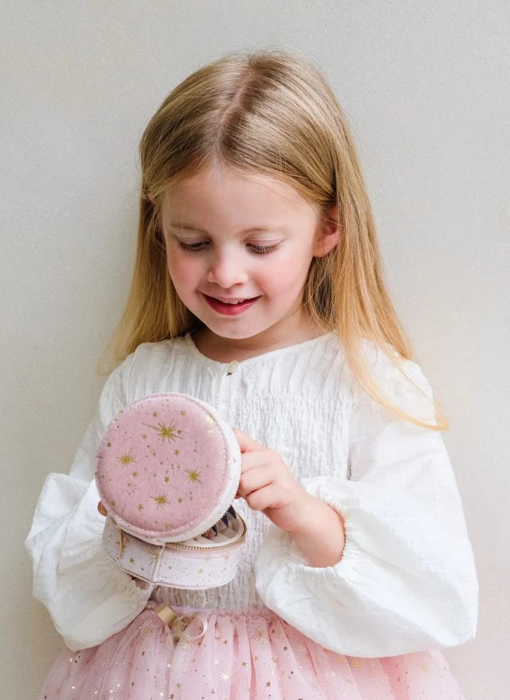 Mimi & Lula - Glittery Jewelry Box | Pink