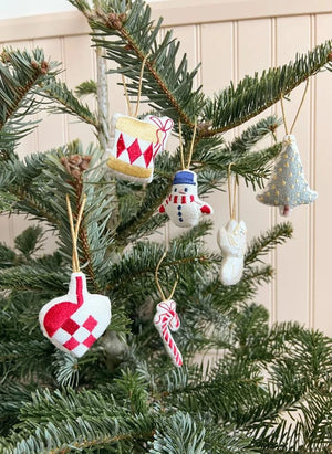 Cam Cam - Snowman Christmas Ornaments - Set of 3