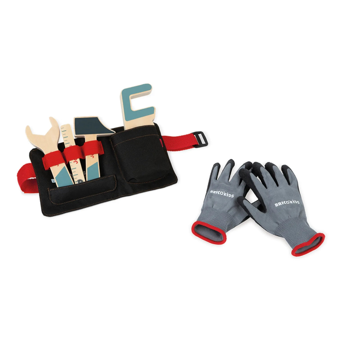 Janod - Brico'kids Tool Belt and Gloves
