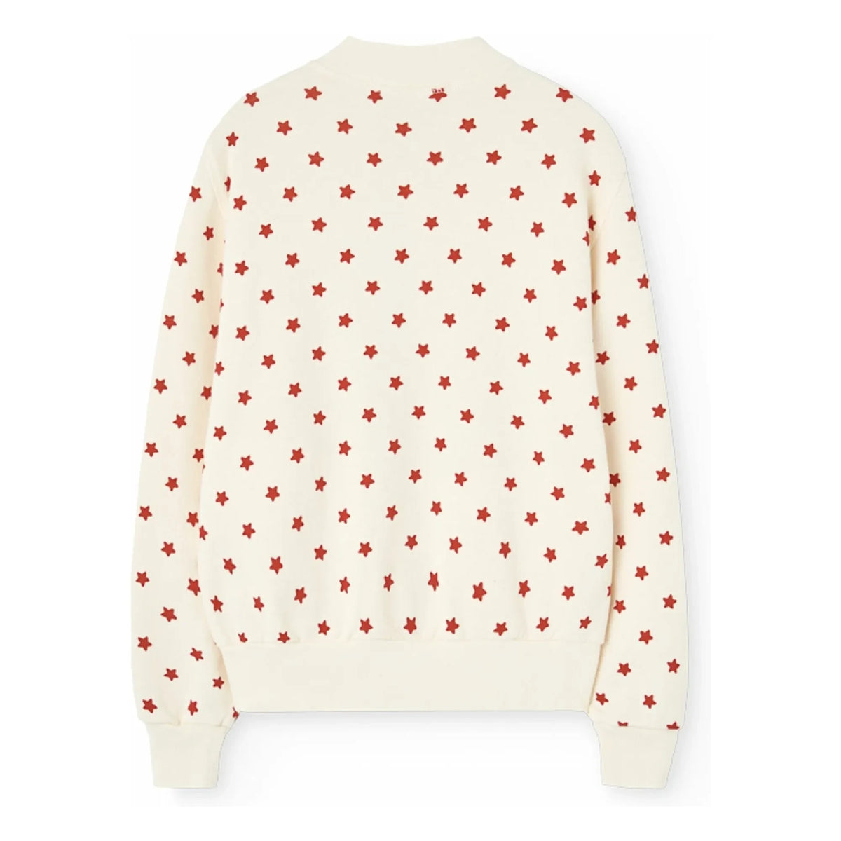 The Animals Observatory - Zebra Stars Zip-up Jacket | White