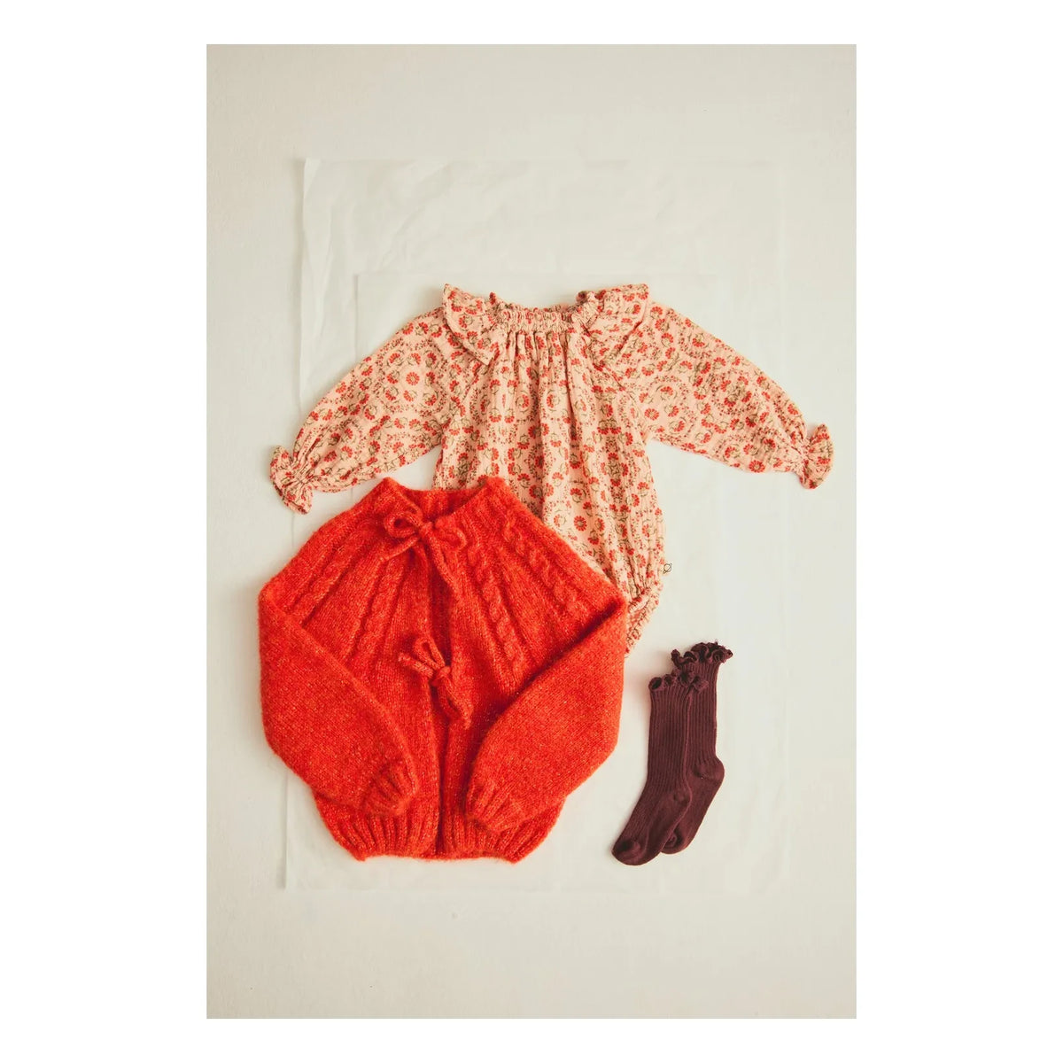 Cozmo - Egia Fleurie romper | Peach