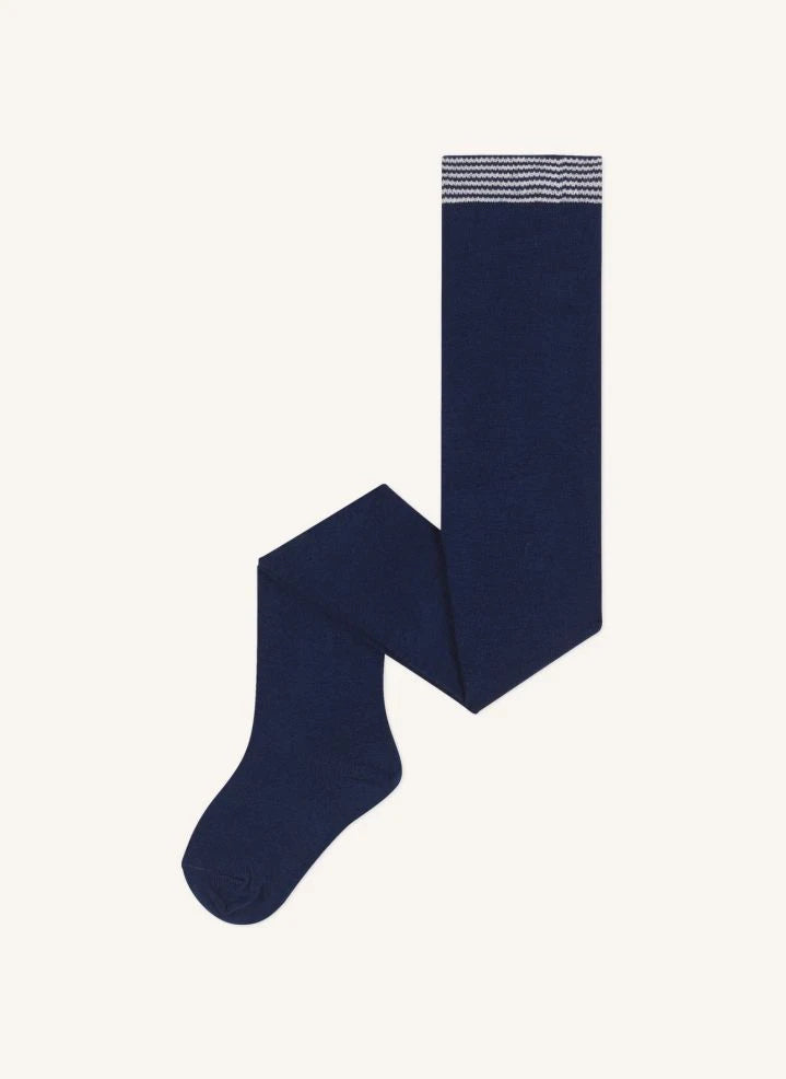 Petit Bateau - Plain Tights | Navy