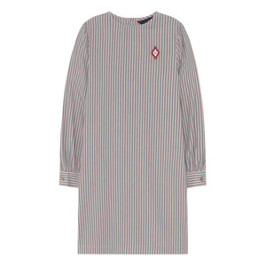The Animals Observatory - Striped Dress | Ecru