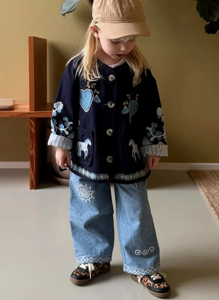 SISSEL EDELBO - Maggie Horse Jacket - Kids collection | Navy