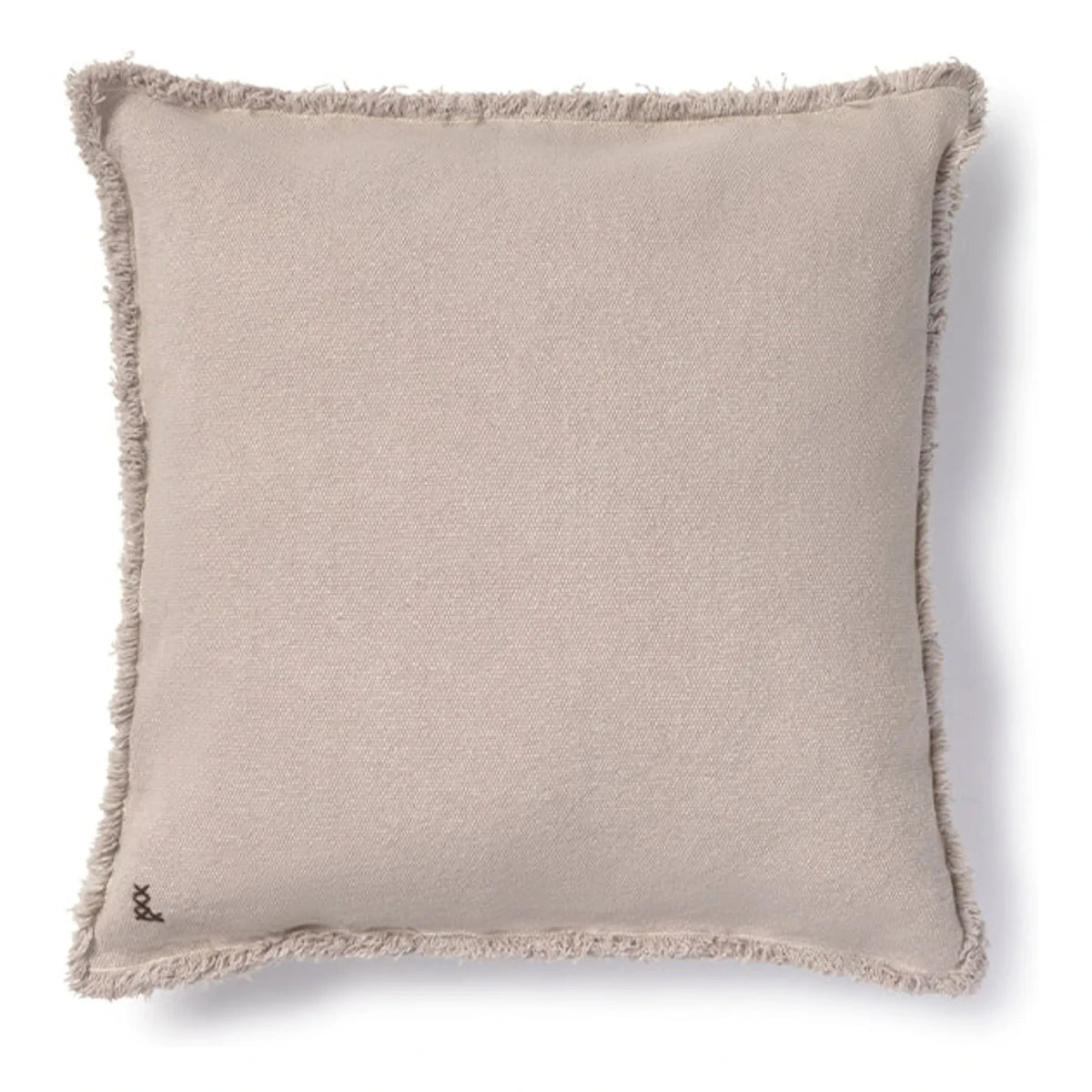 Lorena Canals - Stone-Washed Square Cushion | Pearl Gray