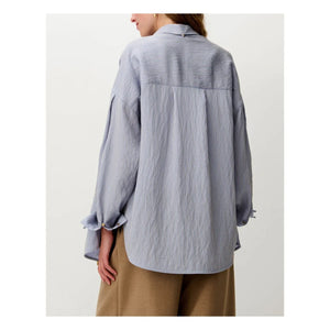 Sessùn - Liza Shirt | Gray Blue