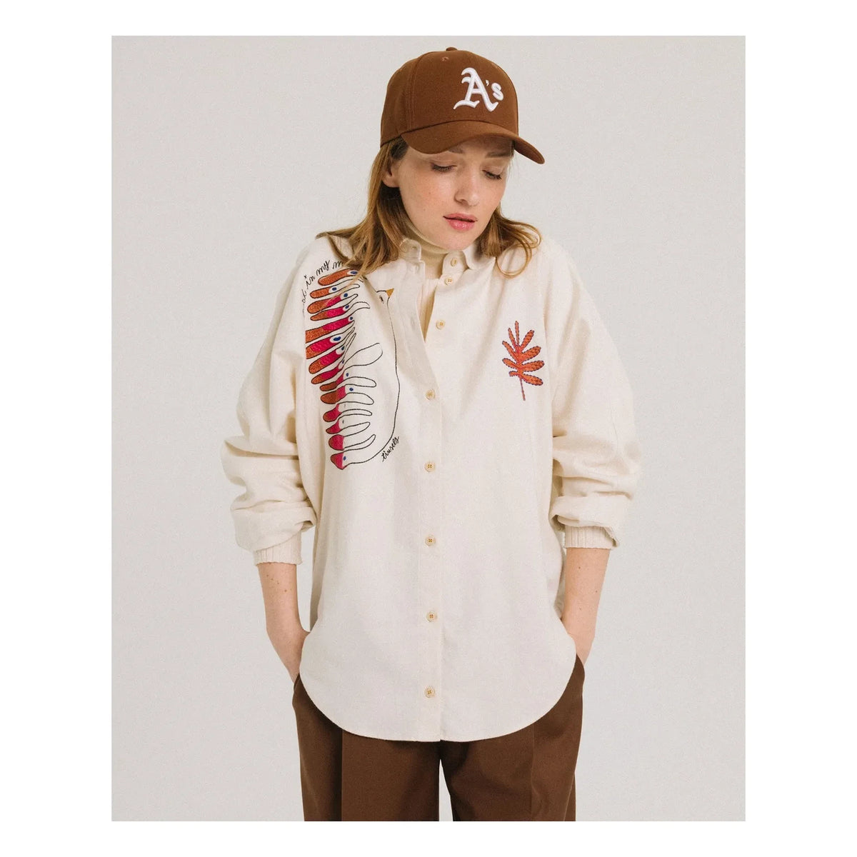 Tinsels - Faune Cotton Shirt | Ecru