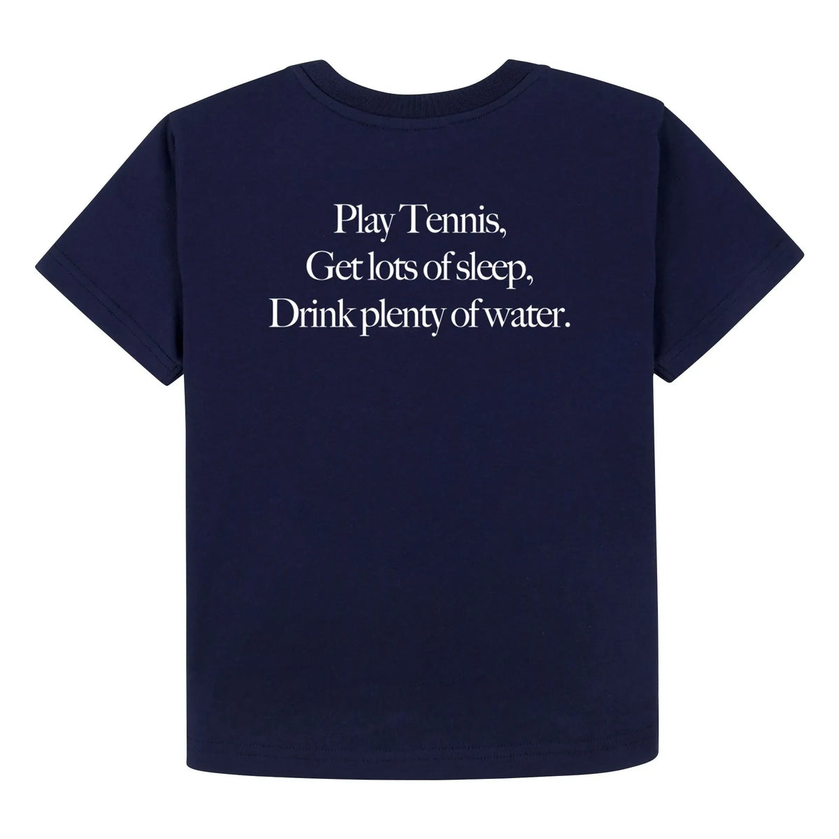 Sporty & Rich - Tennis T-Shirt, Recycled Cotton | Dark Blue
