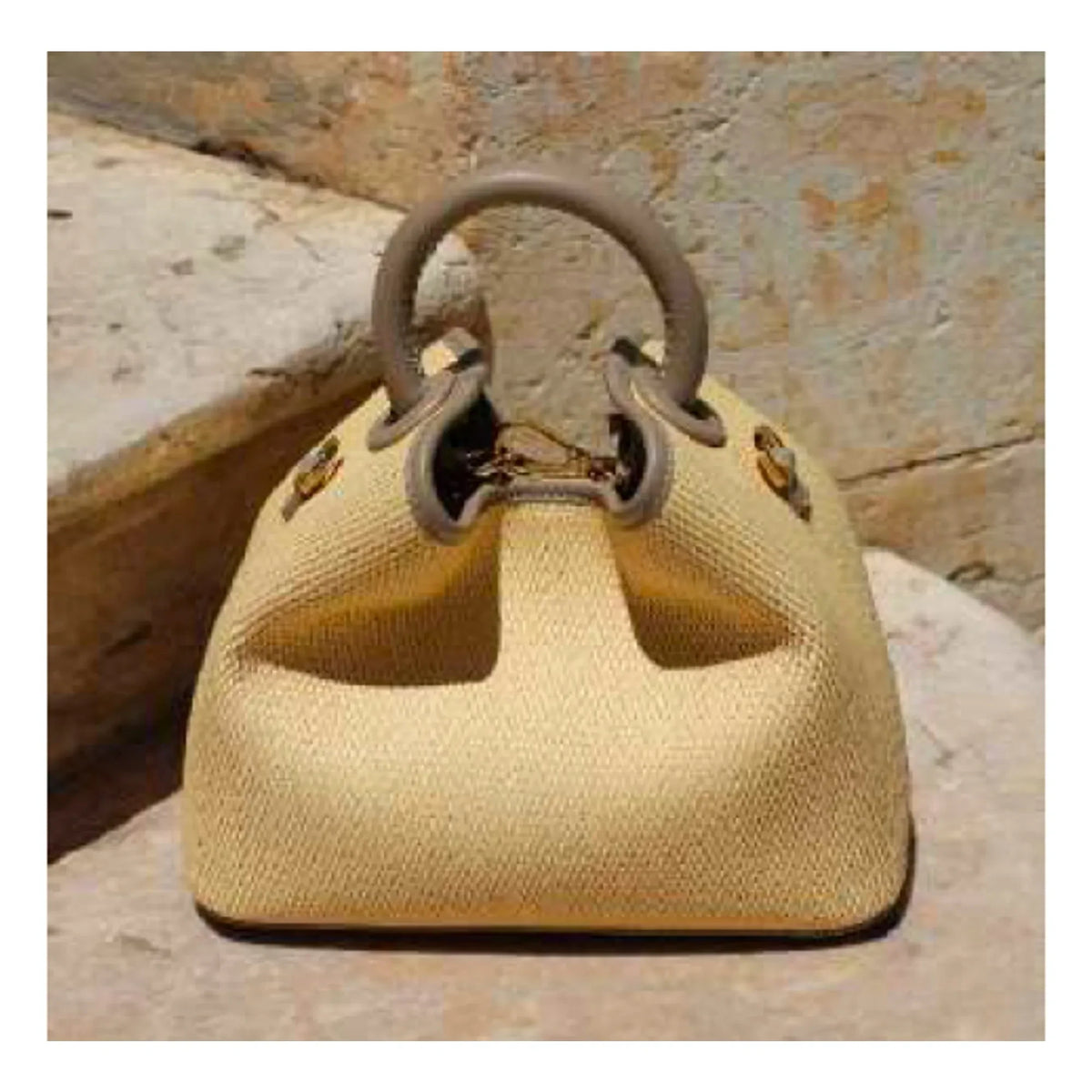 Elleme - Baozi Raphia Bag | Natural