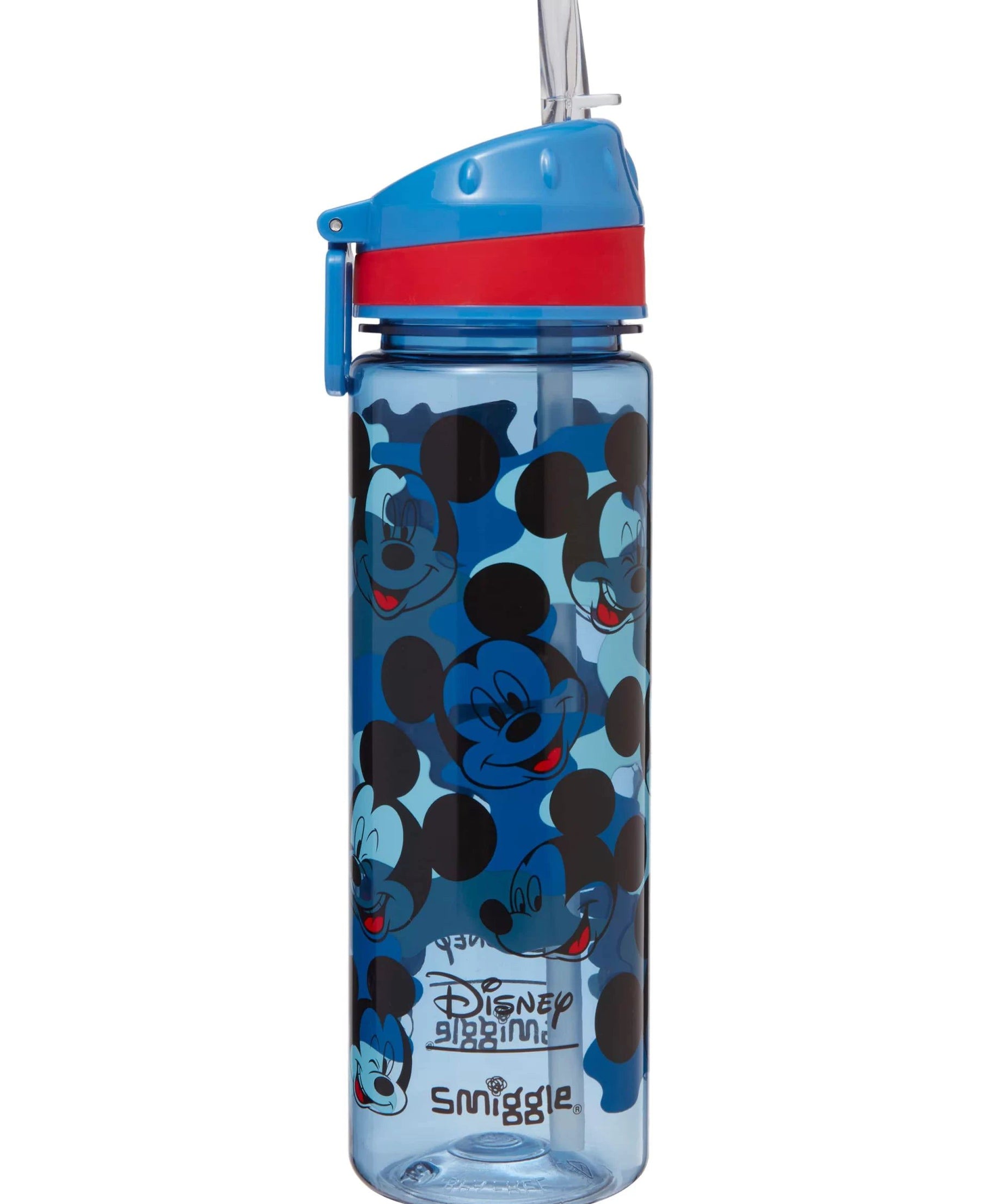 Smiggle - Mickey Mouse 650ML Pipetli BPA&apos;sız Suluk-Dinossi