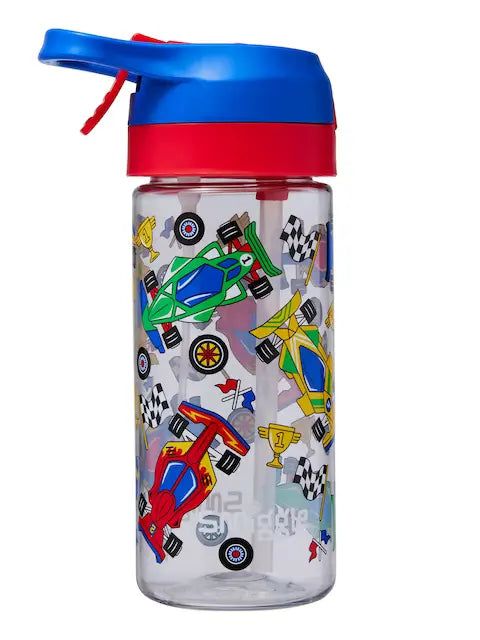 Smiggle - Hali Junior Su Püskürtmeli Otomatik Pipetli 440ML Suluk-Dinossi