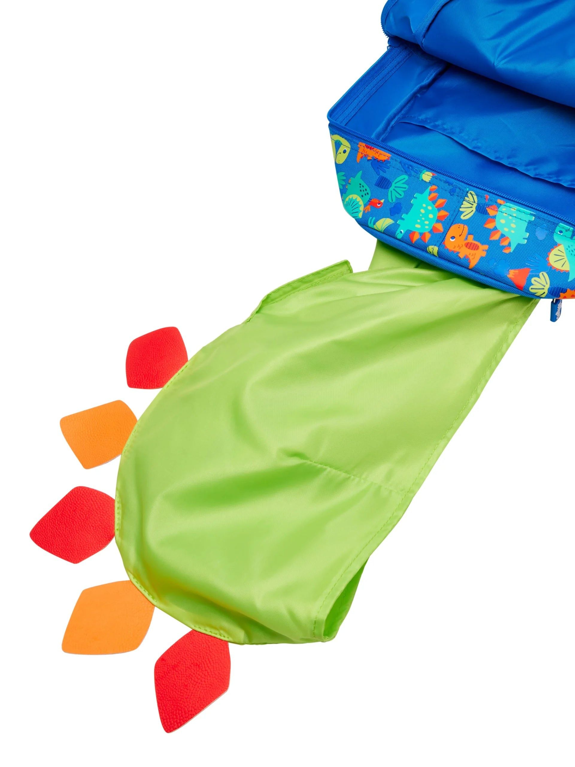 Smiggle - Glide Junior Kapşonlu Sırt Çantası-Dinossi