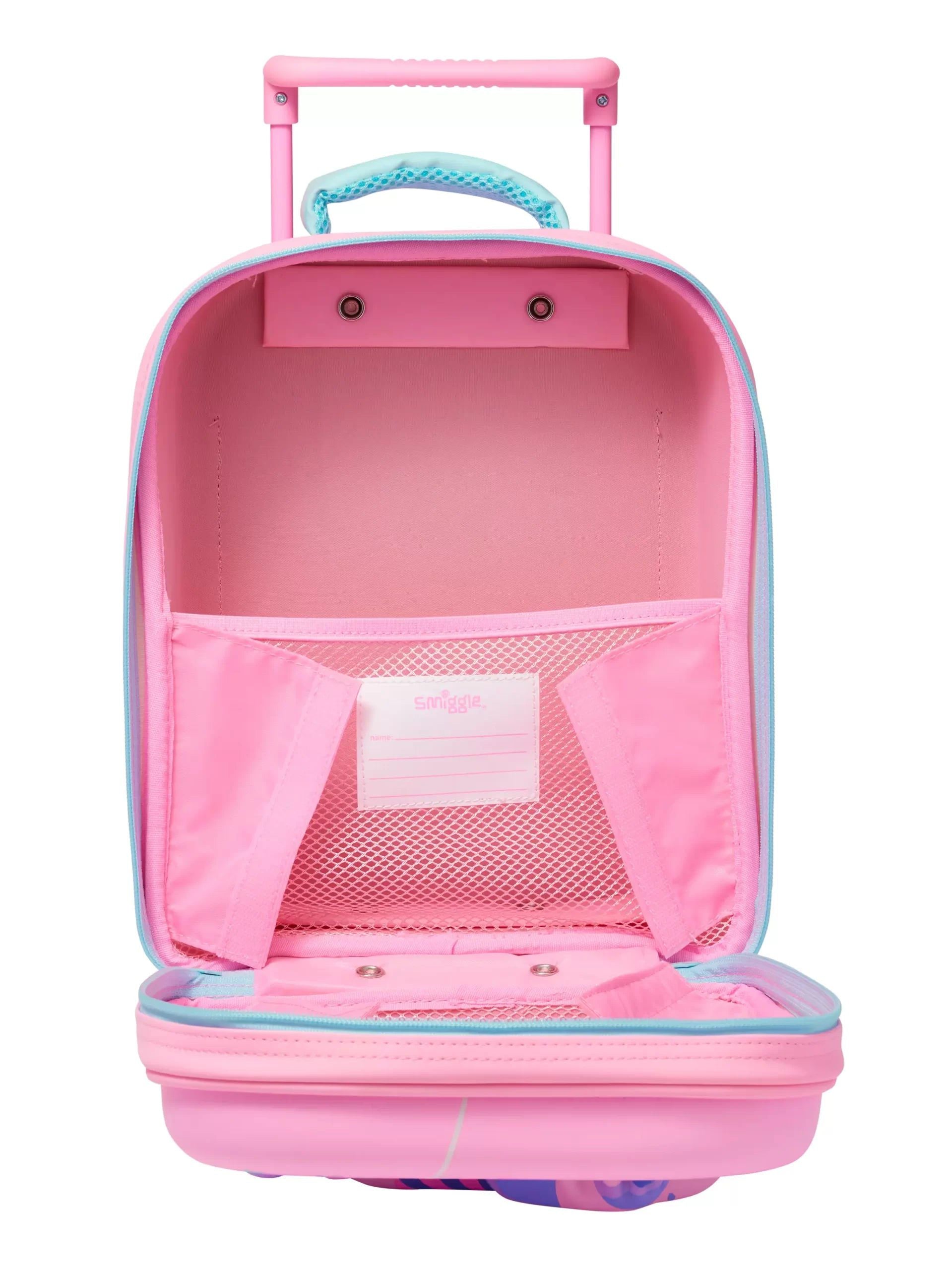 Smiggle - Glide Teeny Tiny Hardtop Okul ve Seyahat Çantası-Dinossi