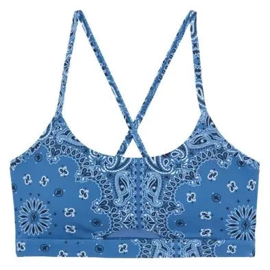 Arizona Love - Bandana Yoga Bra | Denim