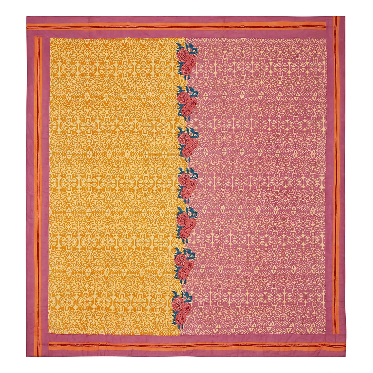 Lisa Corti - Dam Dam Bed Cover | Straw Yellow