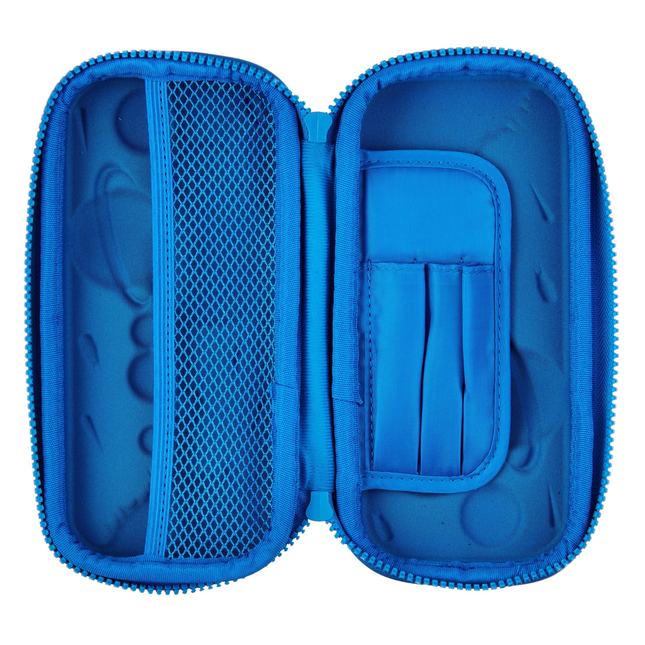 Smiggle - 3D Kabartmalı Hardtop Wondrous Gezenler Kalem Kutusu-Dinossi