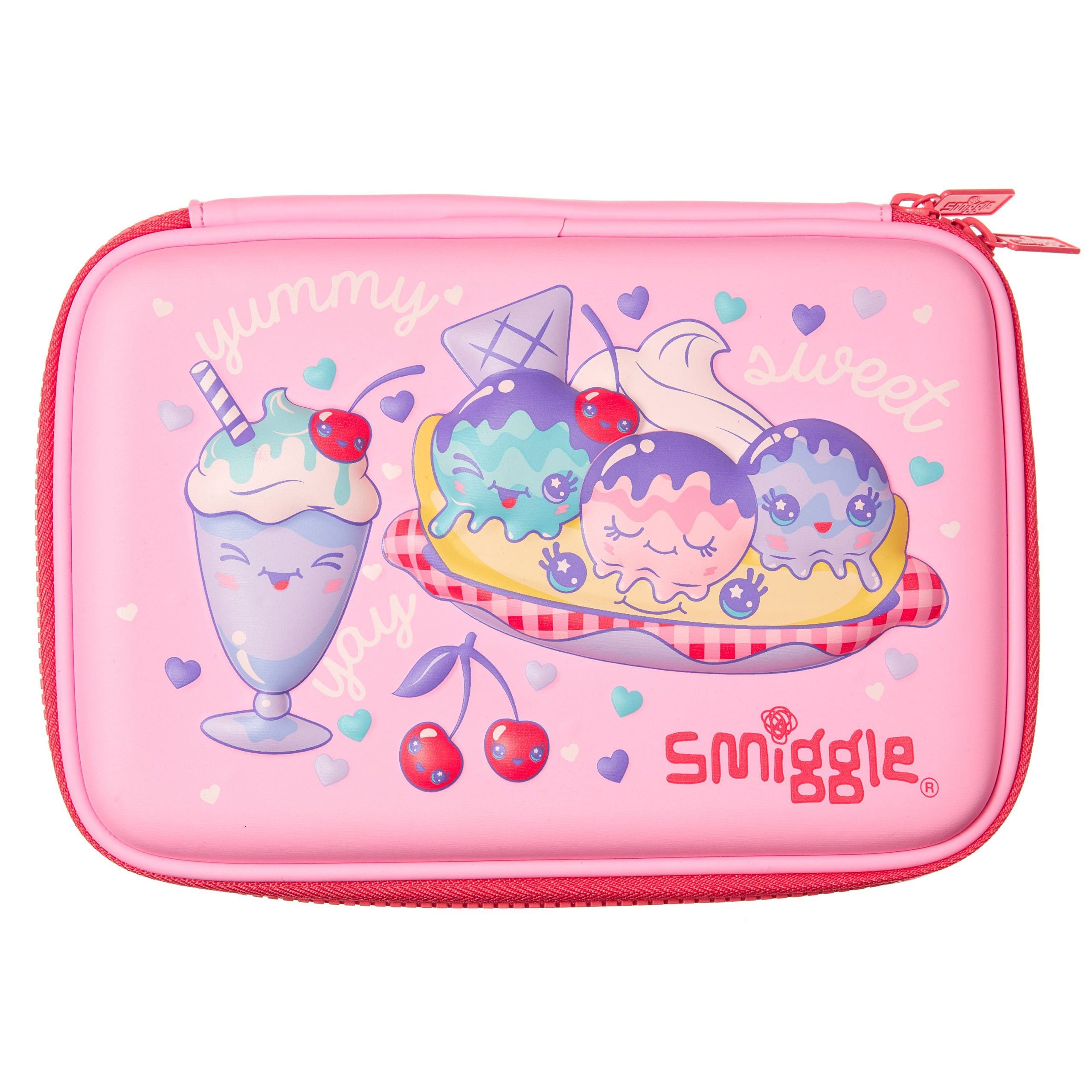 Smiggle - Beyond Hardtop Tatlışlar Kalem Kutusu-Dinossi