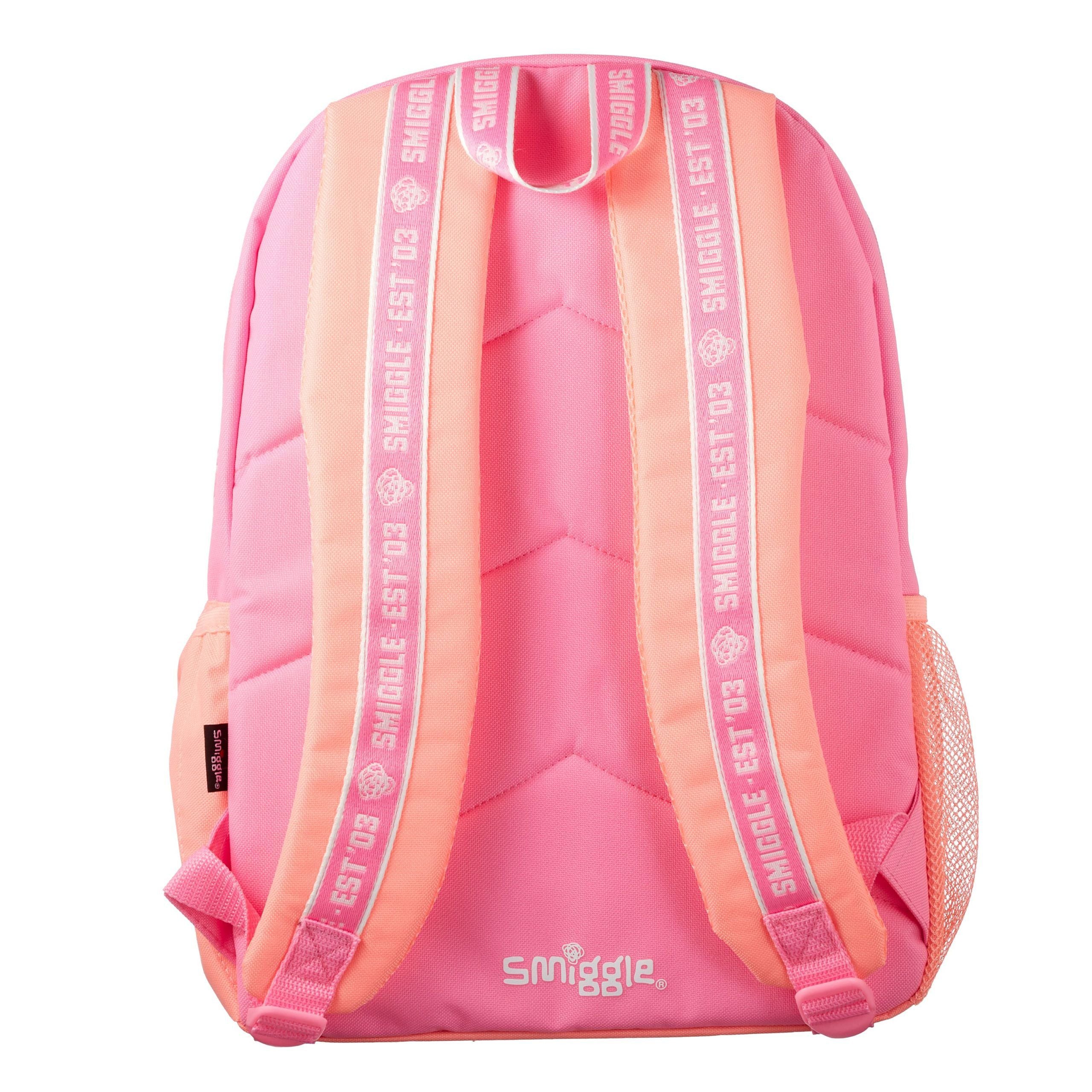 Smiggle - Pembe Klasik Sırt Çantası-Dinossi