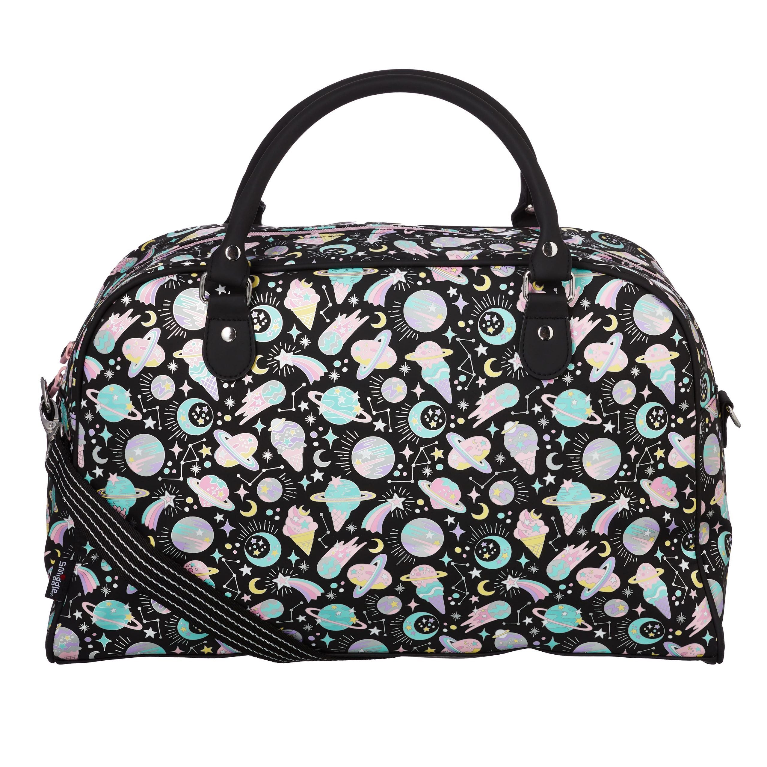 Smiggle - Beyond Siyah Hafta Sonu Çantası-Dinossi