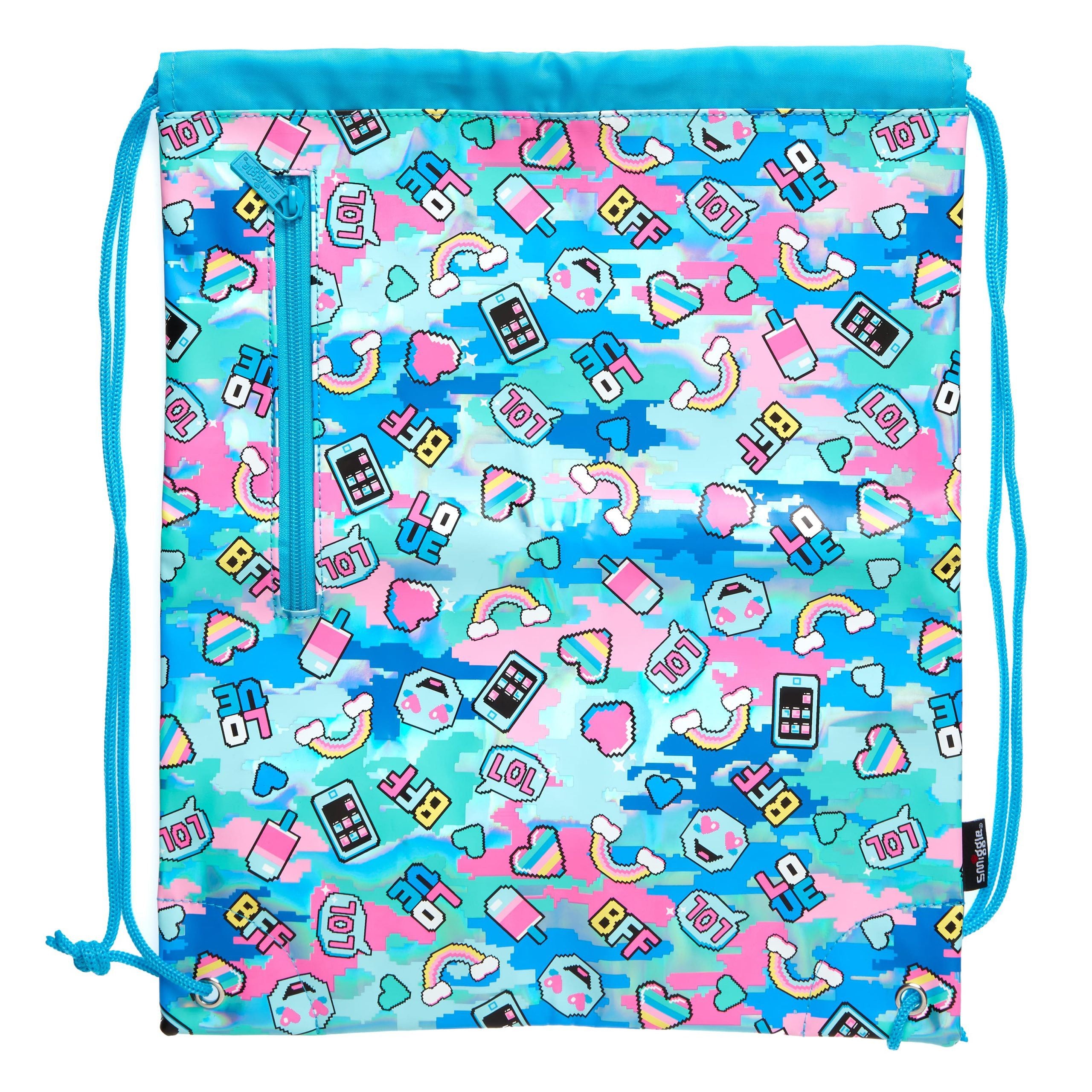 Smiggle - Hide Mavi İpli Çanta-Dinossi