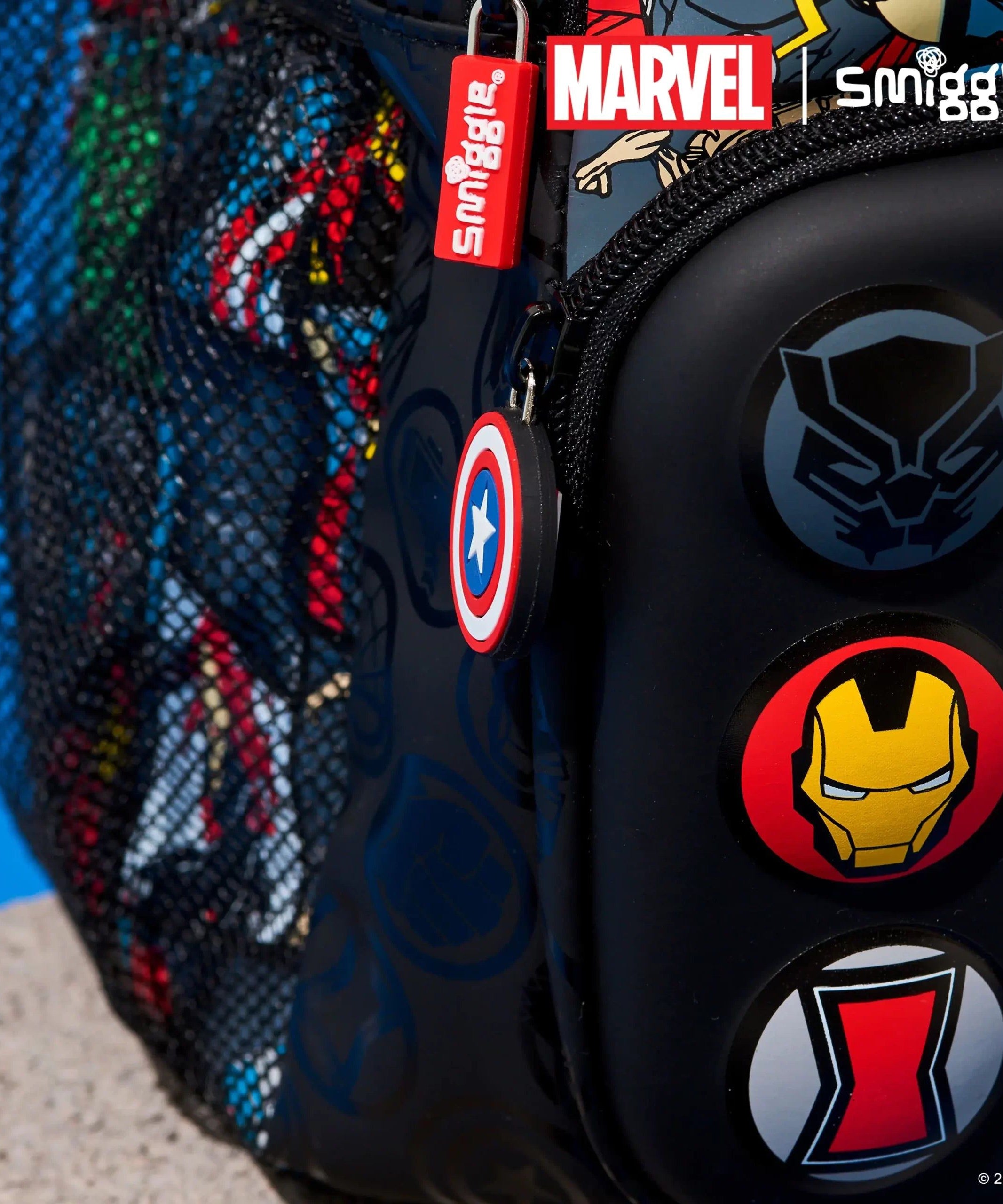 Smiggle - Marvel Klasik Sırt Çantası-Dinossi