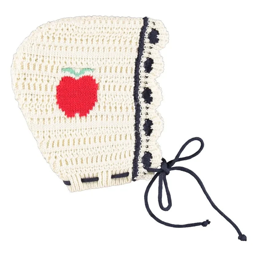 Bebe Organic - Daisy Apple Organic Cotton Hat | Ecru