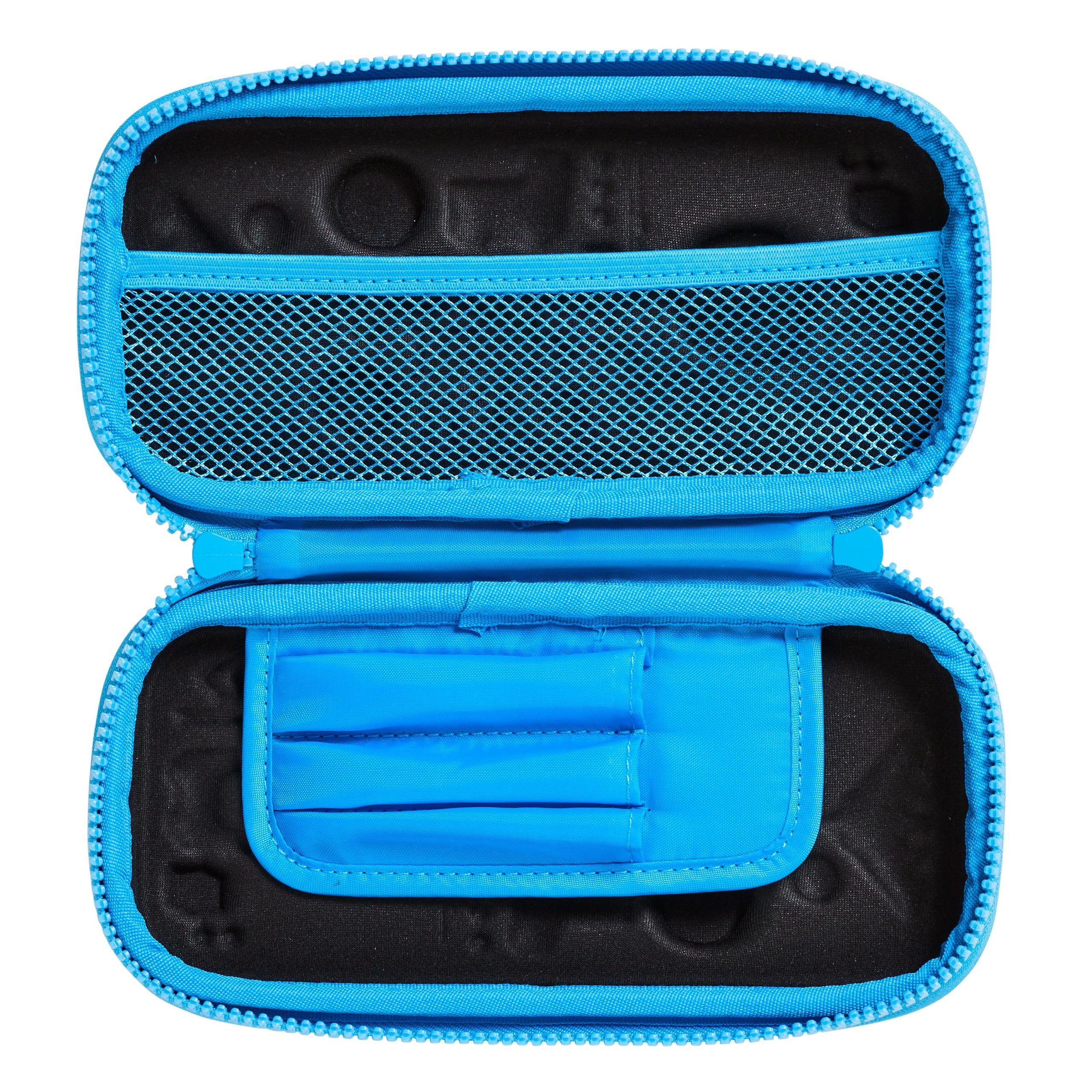 Smiggle - 3D Kabartmalı Hardtop Siyah Küçük Kalem Kutusu-Dinossi