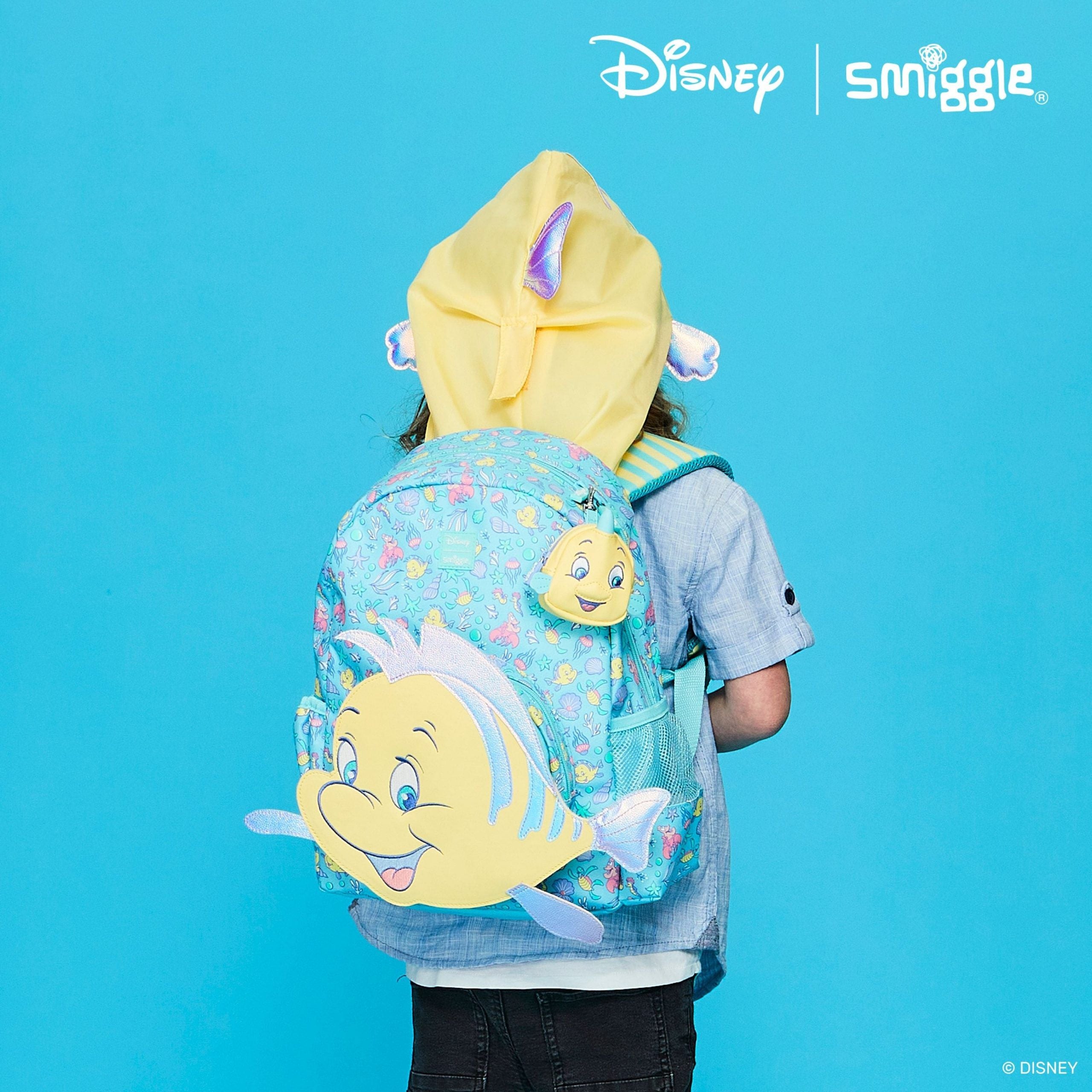 Smiggle - Disney Prenses Junior Hoodie Sırt Çantası-Dinossi