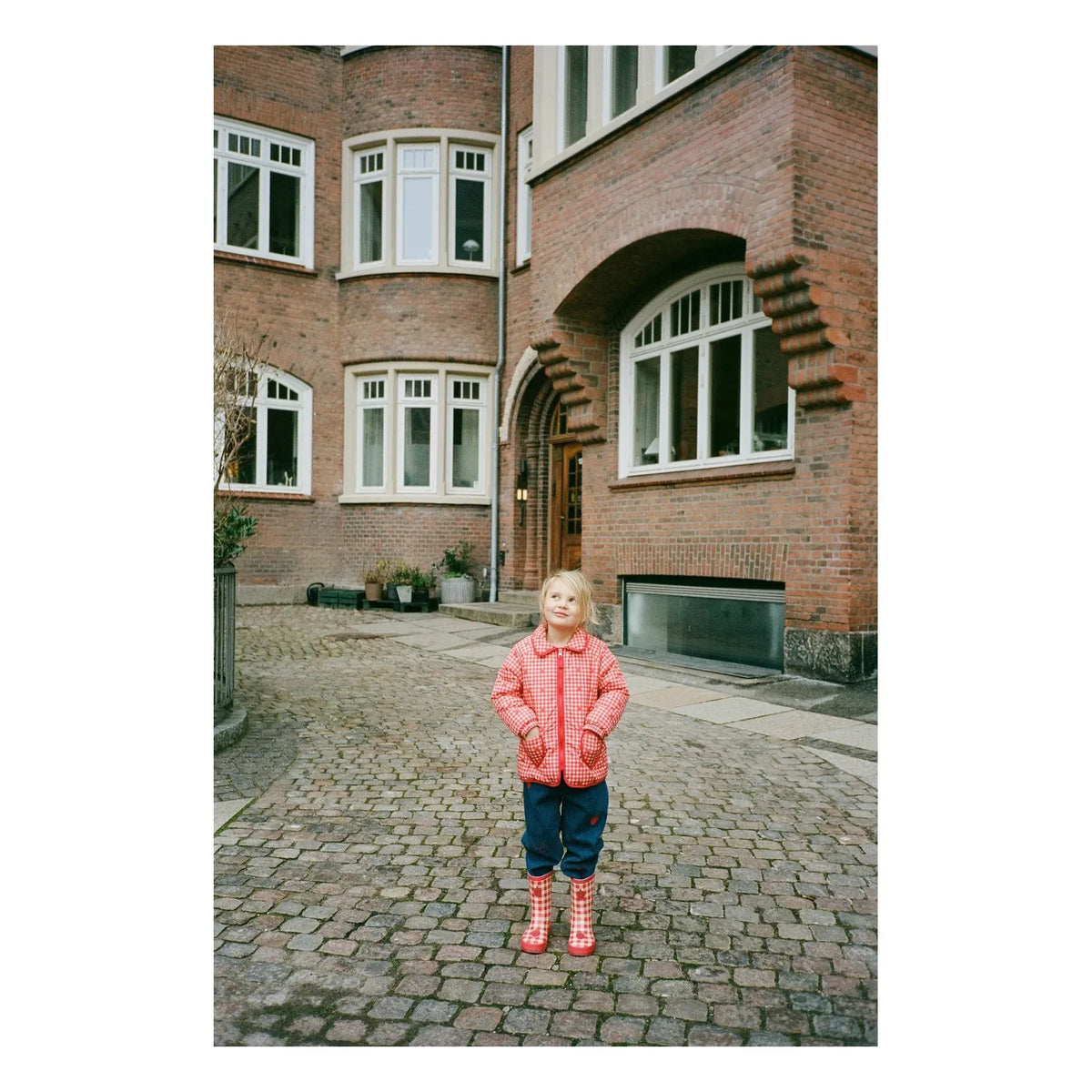 Flöss - Misty Strawberries Rain Boots | Red