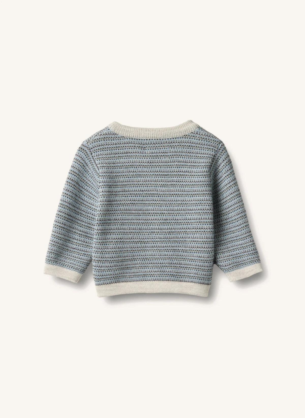 Wheat - Nico Merino Wool Cardigan | Mavi