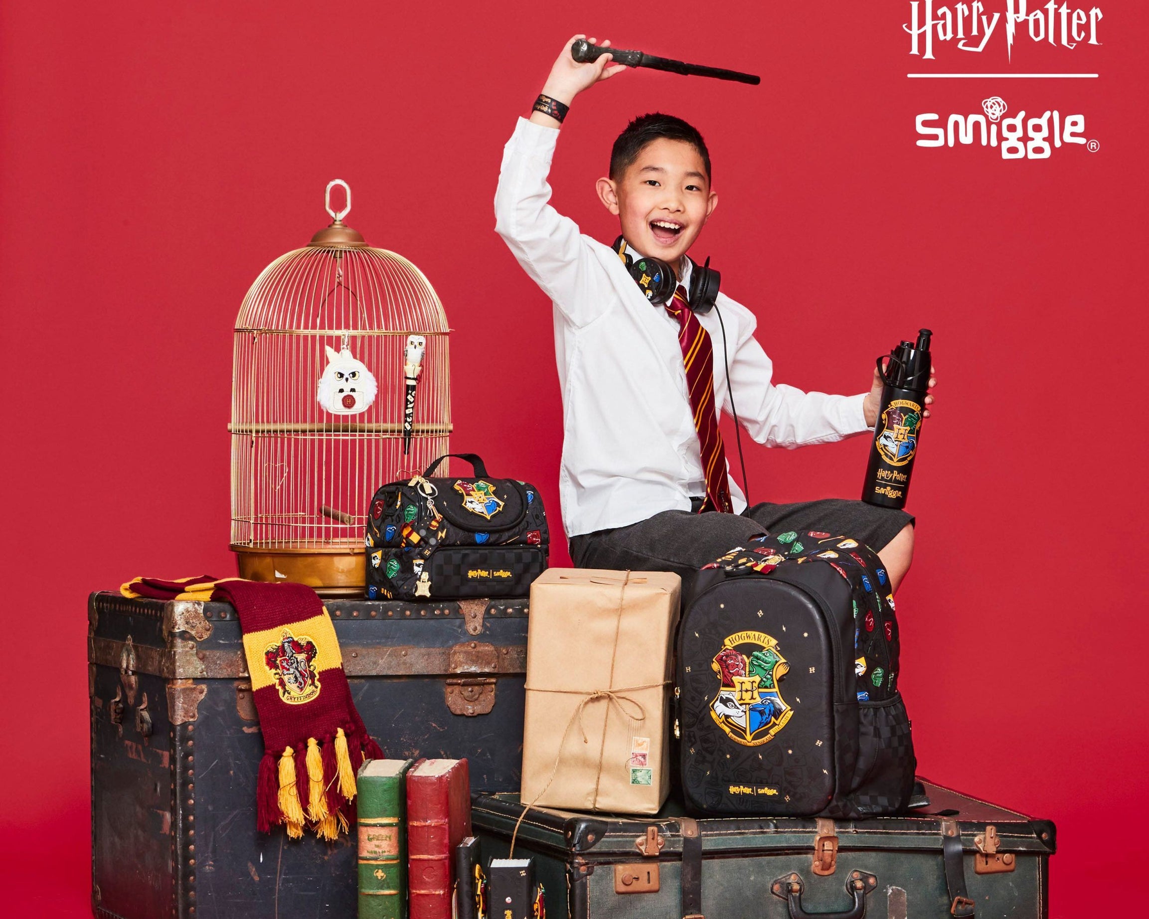 Smiggle - Harry Potter Klasik Sırt Çantası-Dinossi