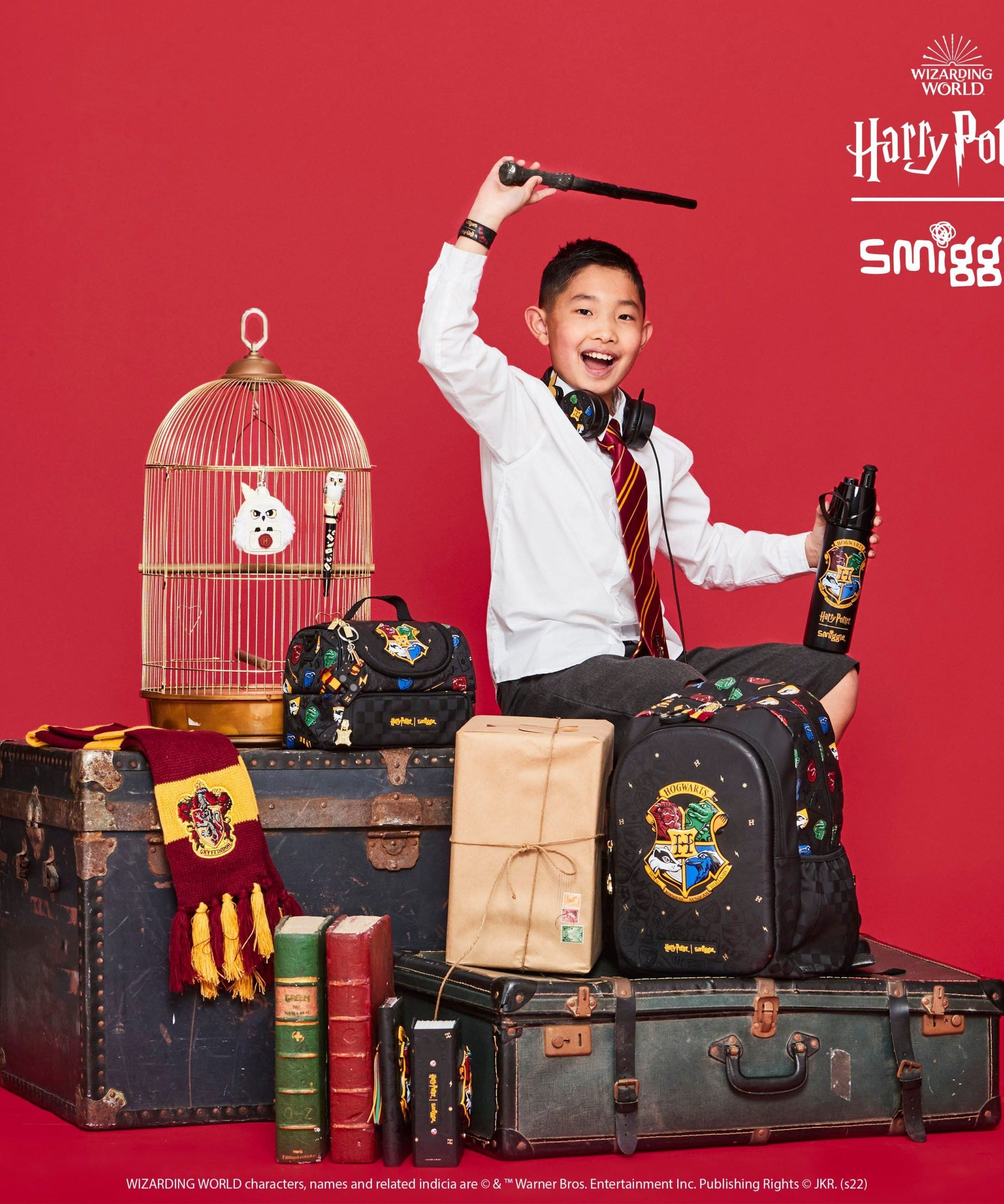 Smiggle - Harry Potter Klasik Sırt Çantası-Dinossi