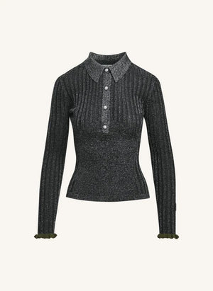 Essentiel Antwerp - Karan Polo T-shirt | Steel