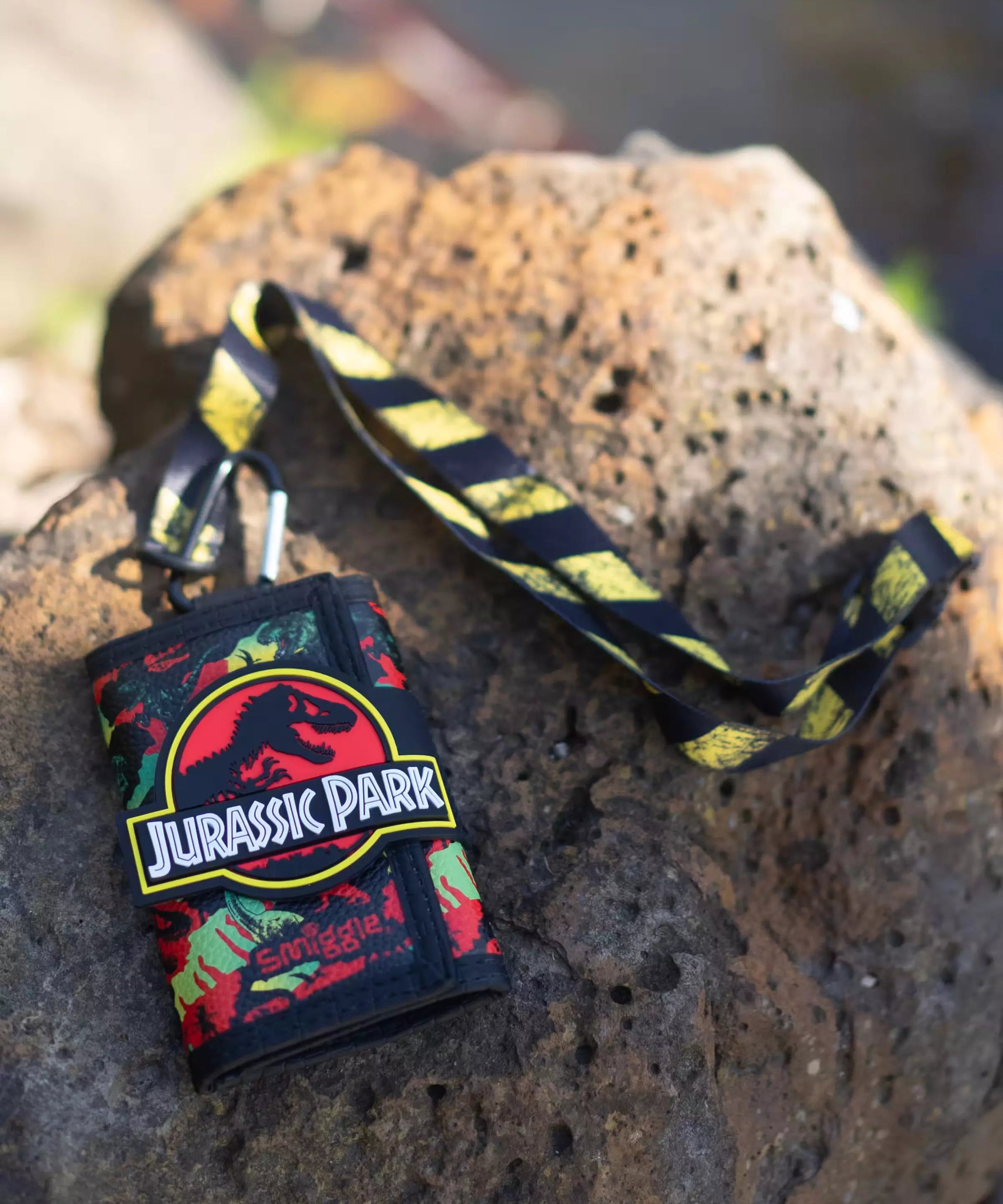 Smiggle - Jurassic Park Askılı Çocuk Cüzdanı-Dinossi