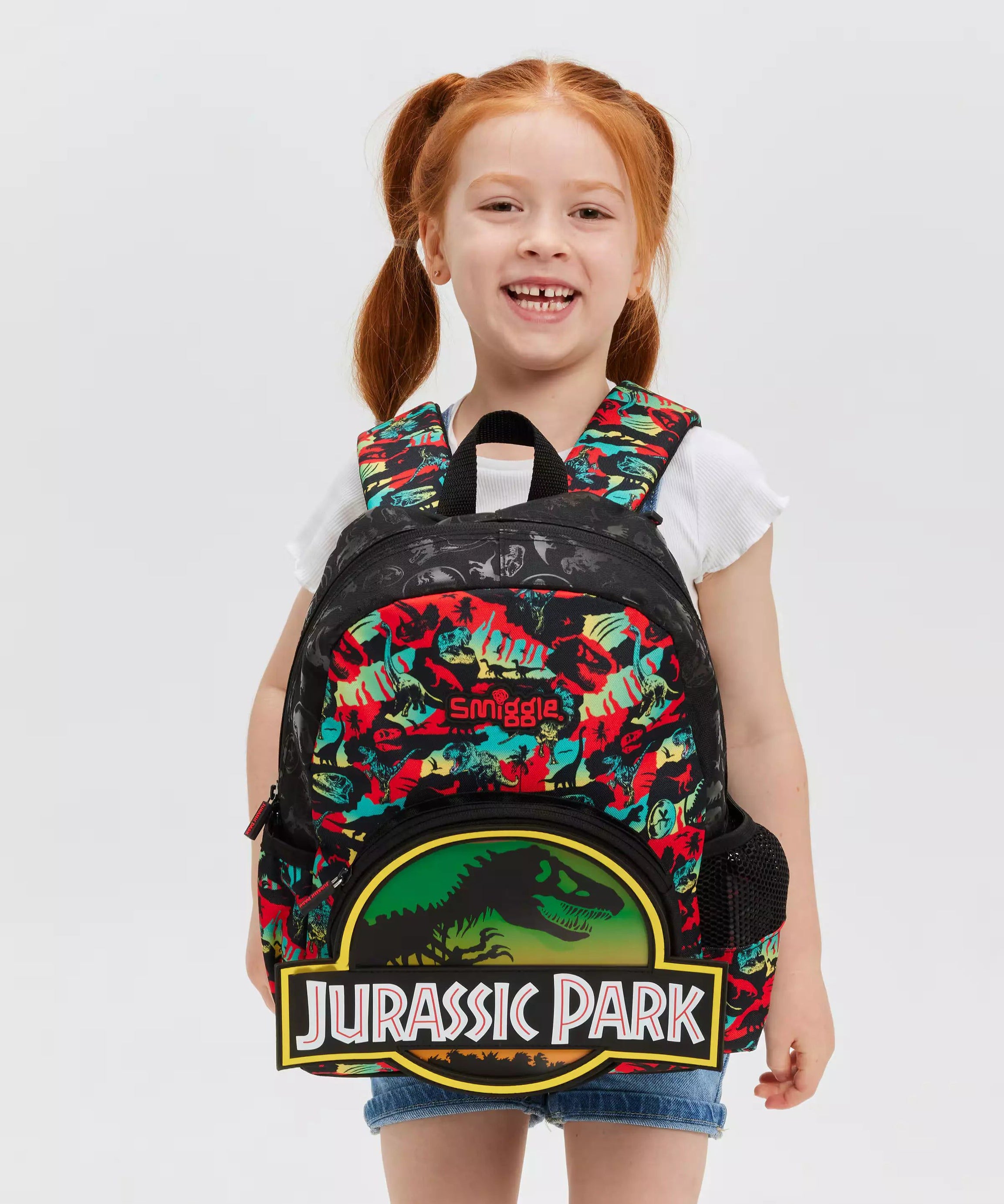 Smiggle - Jurassic Park Anaokulu Sırt Çantası-Dinossi