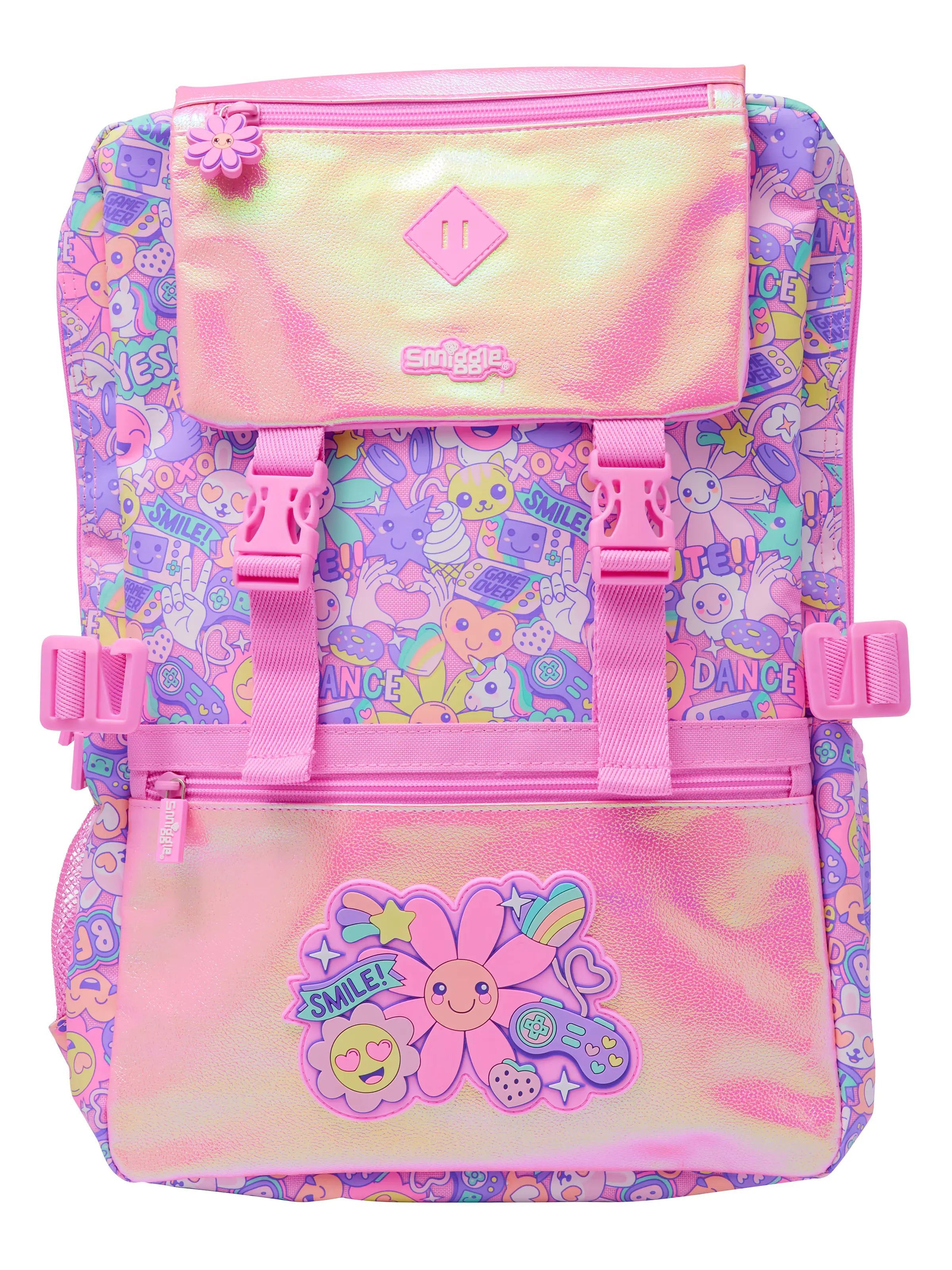 Smiggle - Epic Ortaokul Sırt Çantası-Dinossi