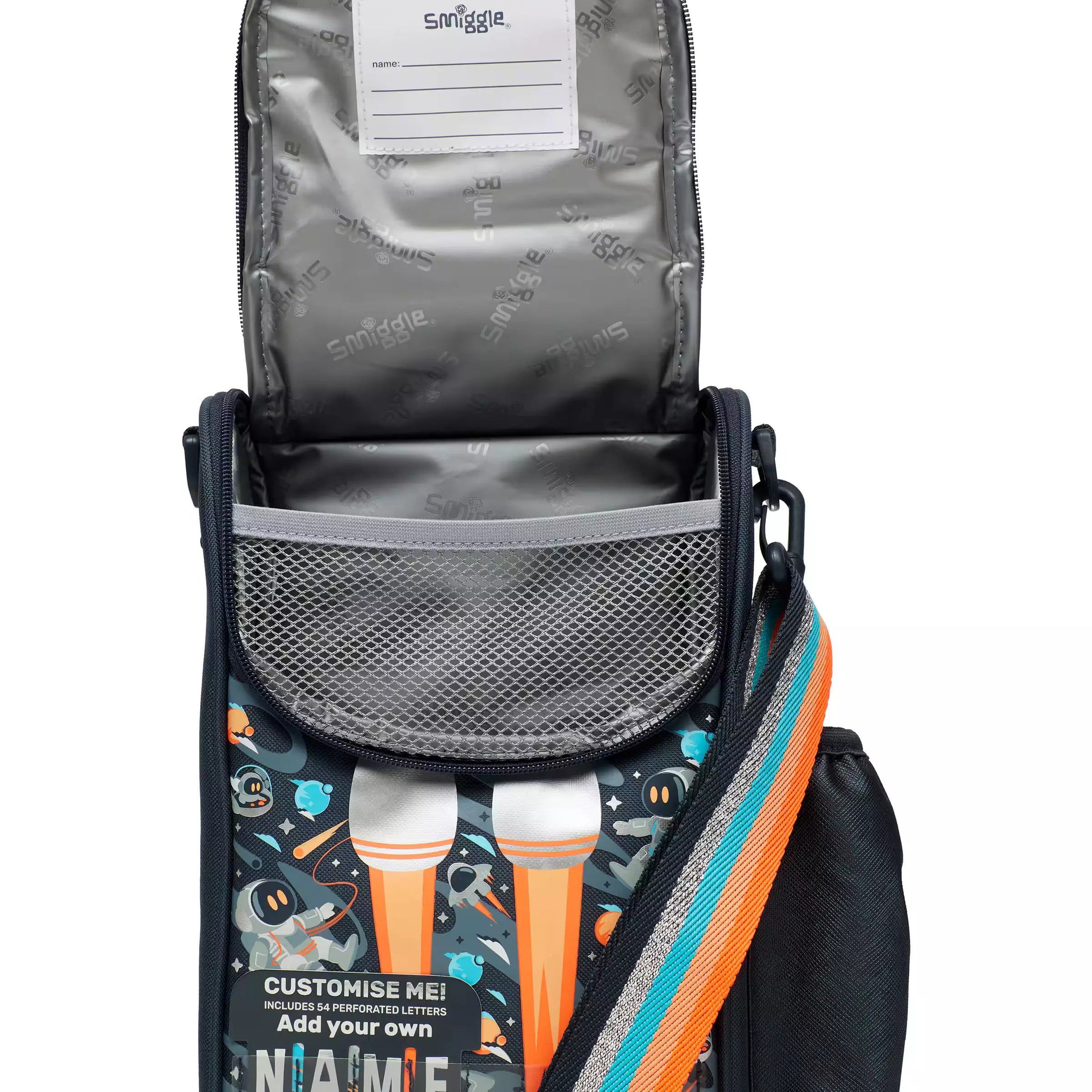Smiggle -Blast Off Anaokulu Beslenme ve Gezi Çantası-Dinossi