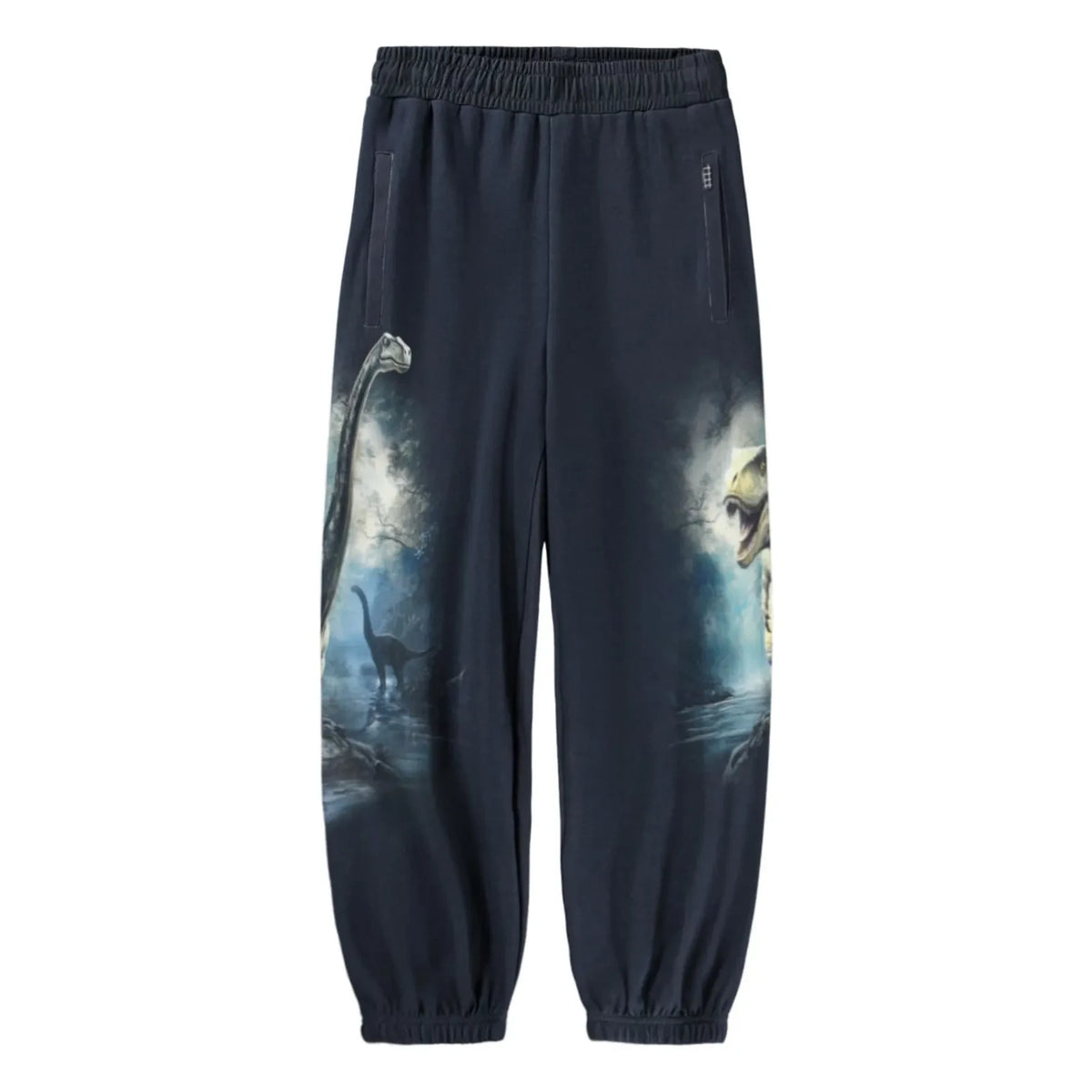 Molo - Jogger Aimon Dinosaurs Organic Cotton | Black