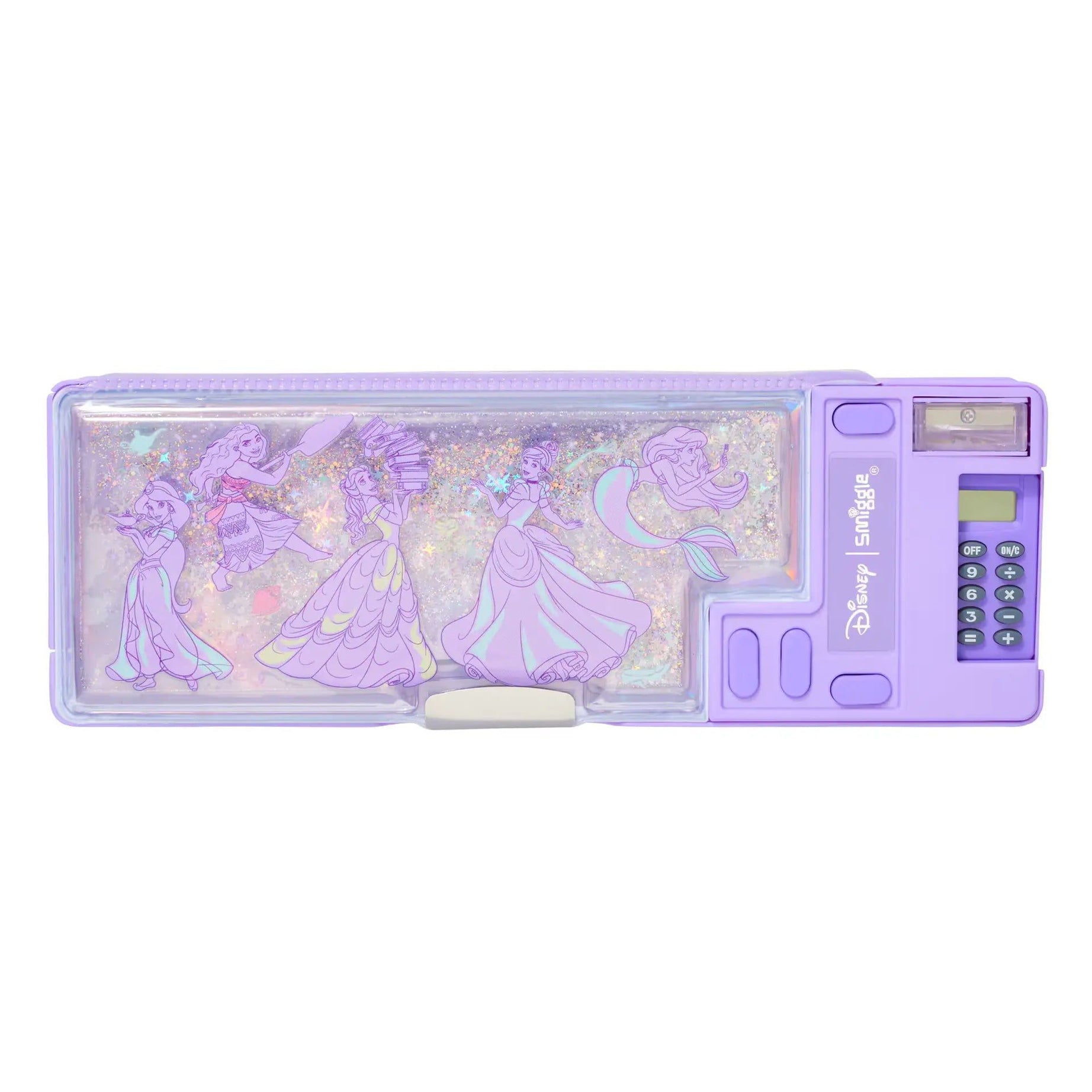 Smiggle – Disney Prenses Hesap Makineli Otomatik Kalem Kutusu-Dinossi